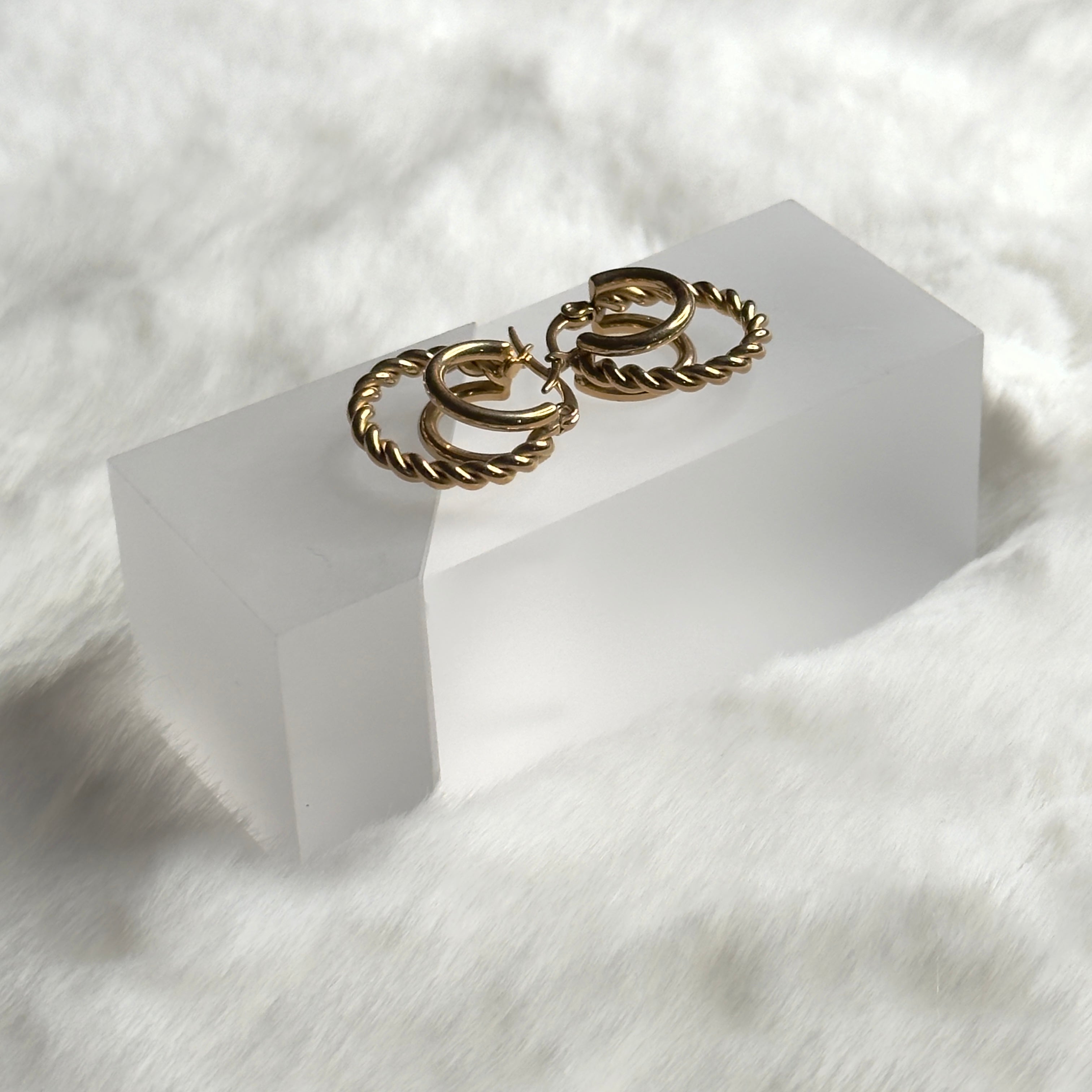 Triple Hoop Earrings